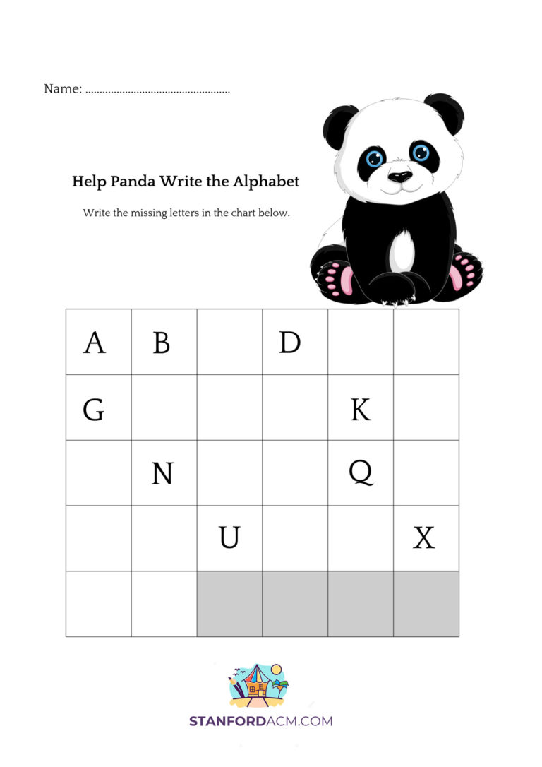Alphabet Sequencing Worksheets PDF