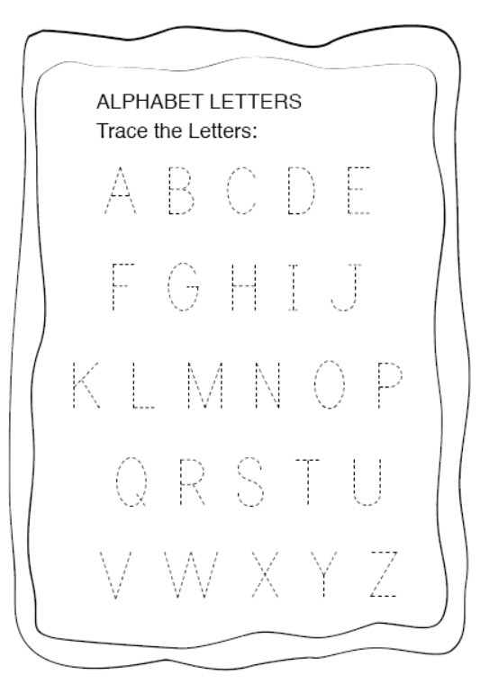 Alphabet Tracing Worksheets PDF [Download Now]